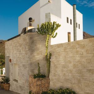 Piatră decorativă, exterior / interior, bej, Arty