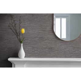 Piatră decorativă, exterior / interior, negru, Impuls Graphite