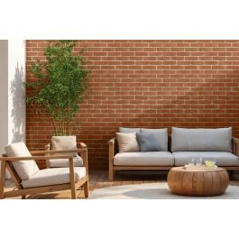 Cărămidă decorativă, exterior / interior, rosu, Noble 75