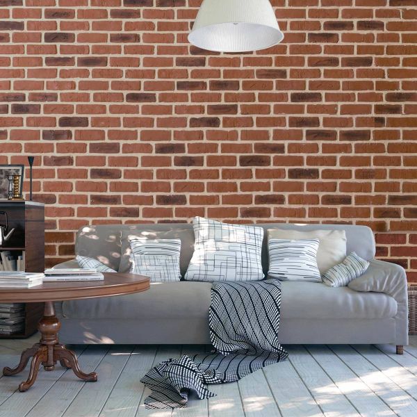 Cărămidă decorativă, interior, roșu, Chelsea EasyBlock