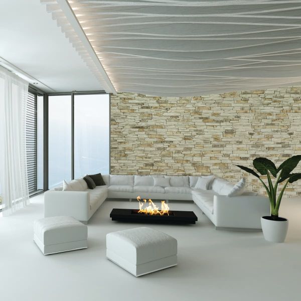 Piatră decorativă, exterior / interior, bej, Virtuosa Misti Cream