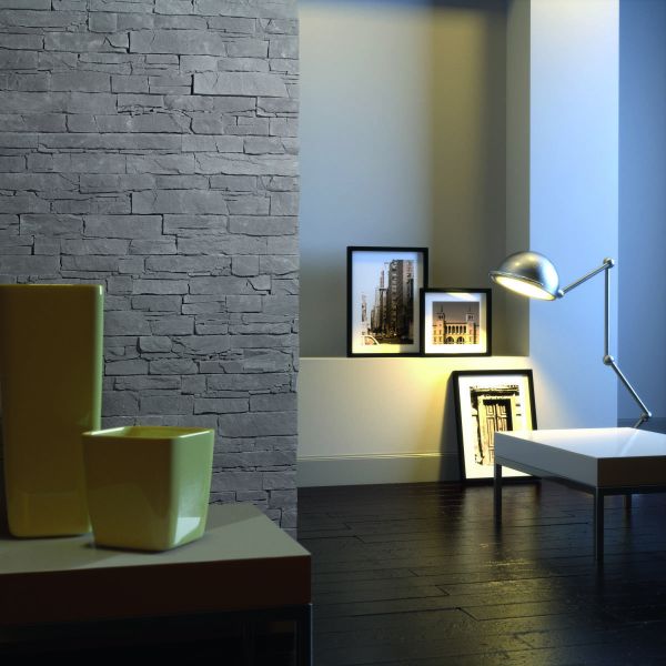 Piatră decorativă, interior, gri, Orus Grey