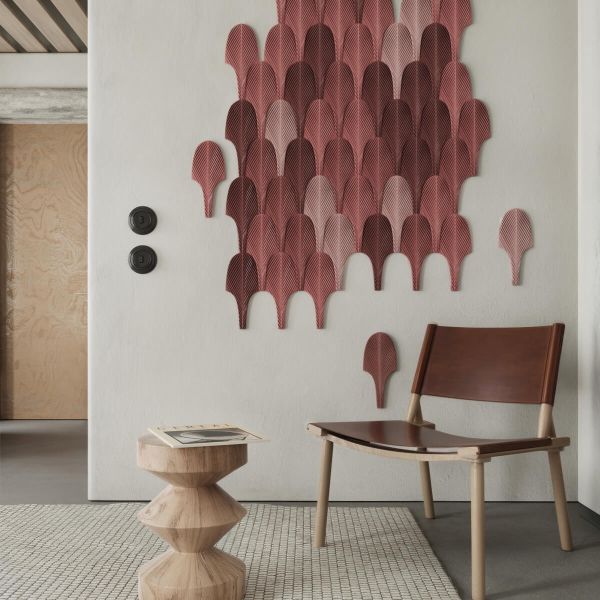Panou decorativ, interior, alb, 3D Aero