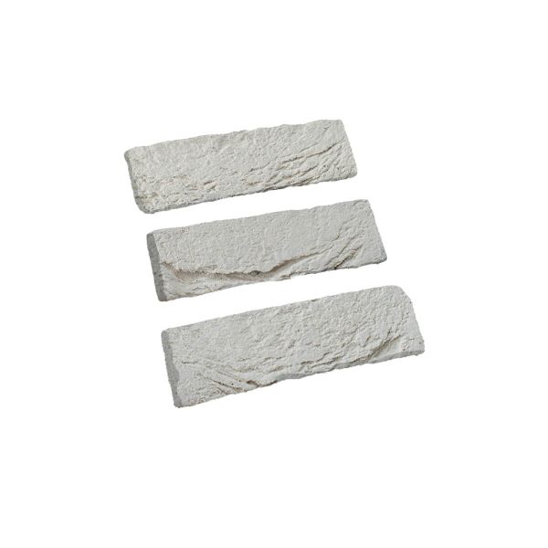 Mostră cărămidă decorativă, exterior / interior, alb, Amstel White