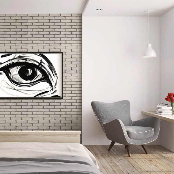 Cărămidă decorativă, exterior / interior, alb, Baden White