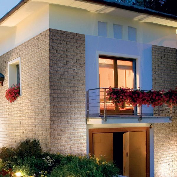 Piatră decorativă exterior / interior, bej, Building Flamme
