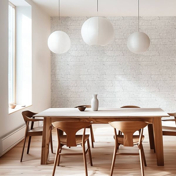 Piatră decorativă, interior, alb, Chamonix White