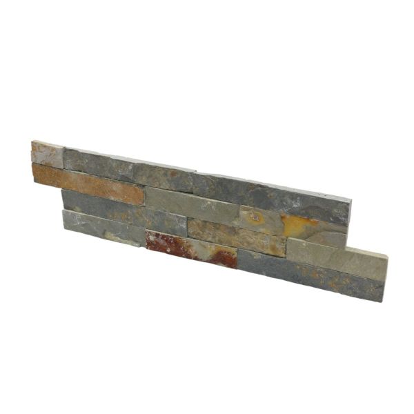 Mostră piatră naturală, cuarțit, exterior / interior, multicolor Rusty