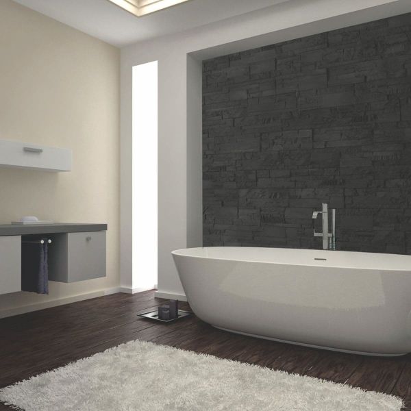 Piatră decorativă, exterior / interior, negru, Neo Deep Grey