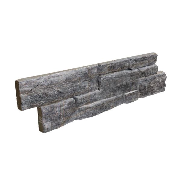 Mostră piatră decorativă, exterior / interior, gri, Rugged Ledgestone Grey
