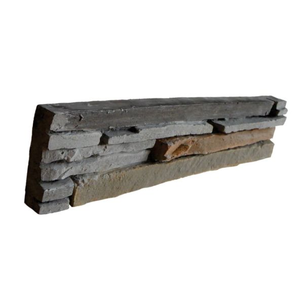 Mostră piatră decorativă, exterior / interior, negru, Sienna Grey Desert