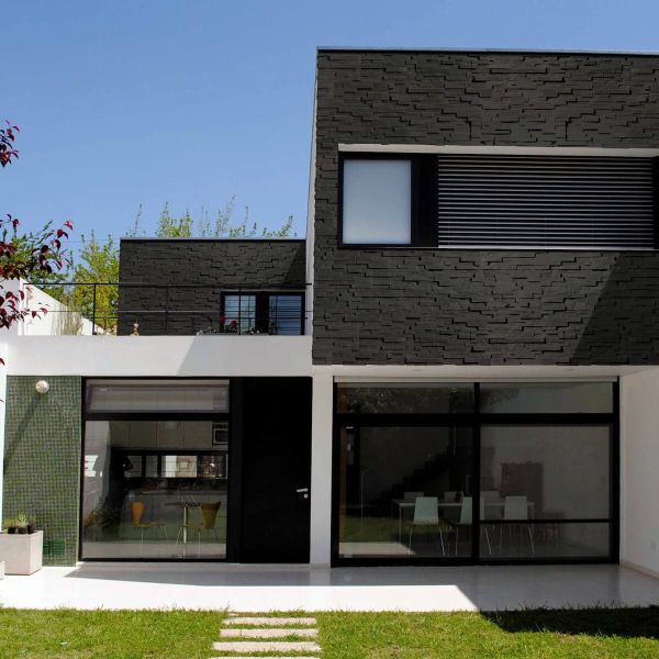 Piatră decorativă, exterior / interior, negru, Ural Black