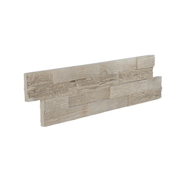 Mostră piatră decorativă, aspect lemn, exterior / interior, bej, Woodyteck Dried Oak