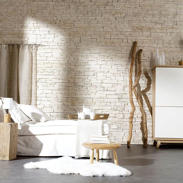 Piatră decorativă, interior, bej, Yellowstone Beige