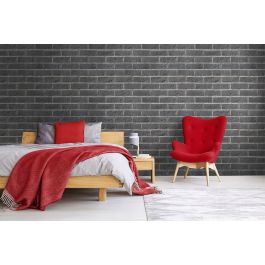 Cărămidă decorativă, exterior / interior, negru, Amstel Midnight