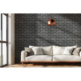 Cărămidă decorativă, exterior / interior, negru, Chester Black