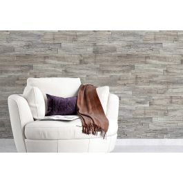 Piatră decorativă, aspect lemn, exterior / interior, bej, Woodyteck Dried Oak