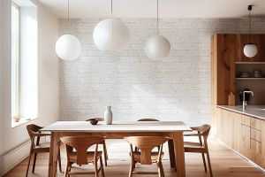 Piatră decorativă, interior, alb, Chamonix White