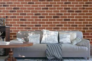 Cărămidă decorativă, interior, roșu, Chelsea EasyBlock