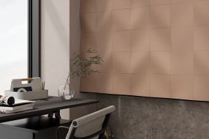 Panou decorativ, interior, alb, 3D Dune