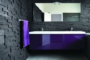 Piatră decorativă, exterior / interior, negru, Ural Black