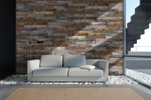 Piatră decorativă, aspect lemn, exterior / interior, multicolor, Woodie Old Barn