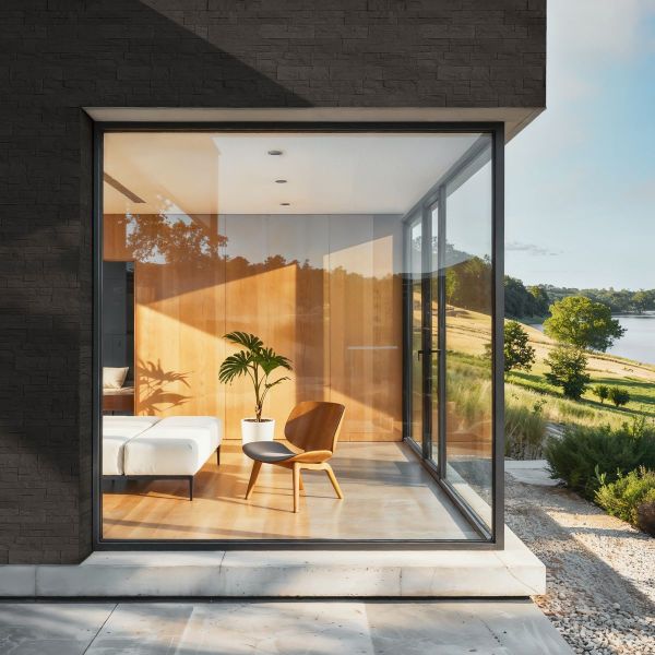 Piatră decorativă, exterior / interior, negru, Croma Dark Grey