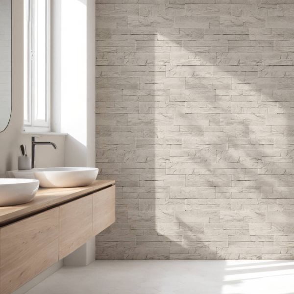 Piatră decorativă, exterior / interior, bej, Croma Ivory