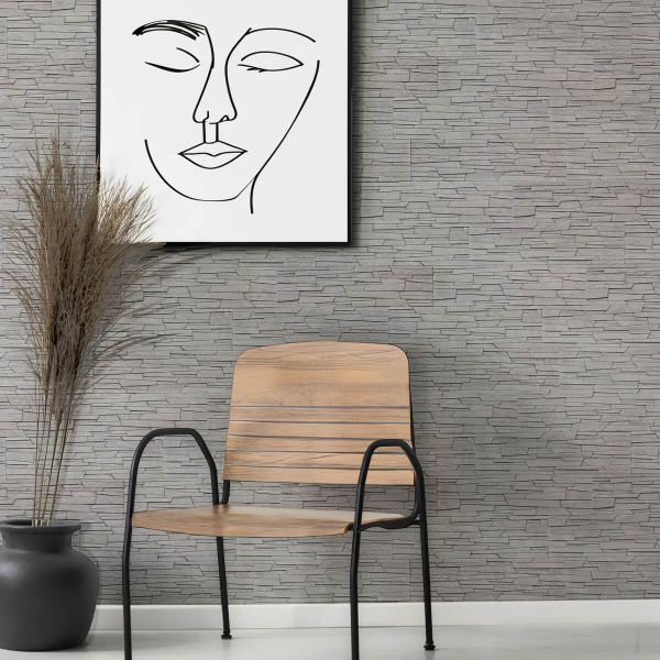 Piatră decorativă, exterior / interior, gri, Impuls Moonstone