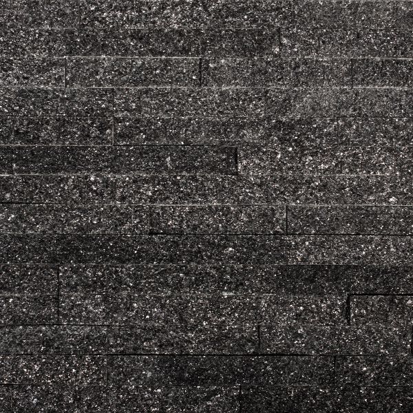 Piatră naturală, granit, exterior / interior, negru, Galaxy Black