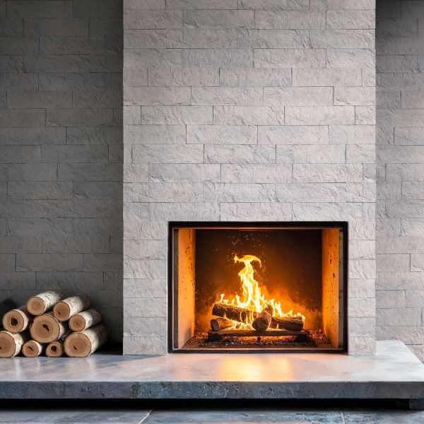 Piatră decorativă, exterior / interior, gri, Nomad Ash