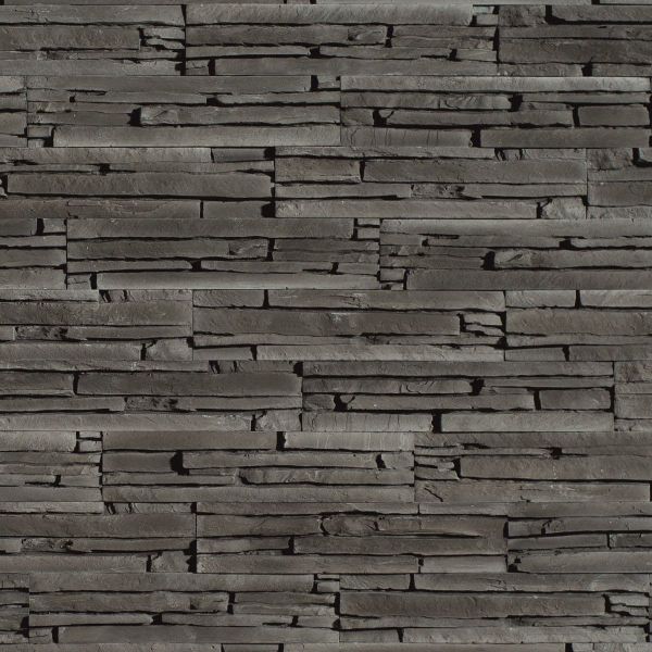 Piatră decorativă, interior, negru, Oslo Anthracite EasyFix