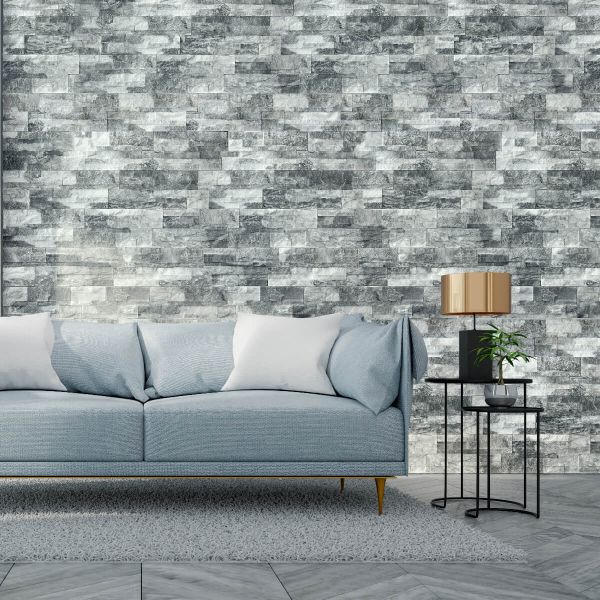 Piatră decorativă, interior, gri, Stackstone Grey