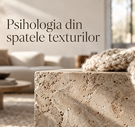 De ce simțim nevoia să atingem piatra decorativă sau puloverul de lână? Psihologia din spatele texturilor