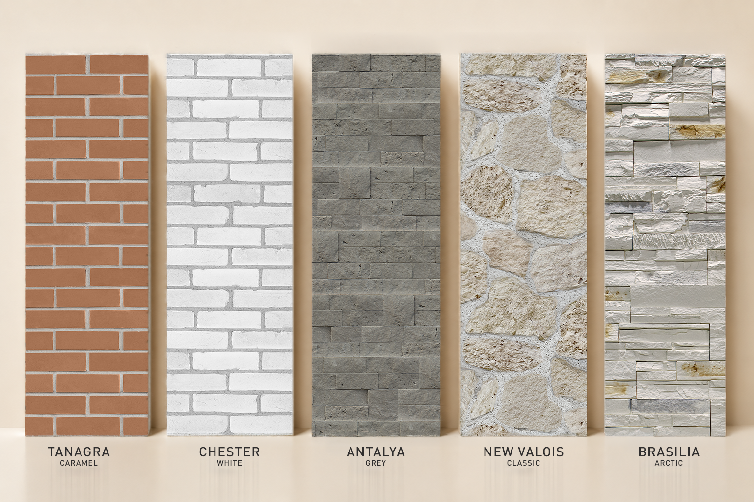 MODULO Favourites - piatră decorativă și cărămidă aparentă pentru design interior și exterior